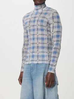 Maglia JW Anderson in jersey con stampa check