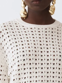 Maglia traforata in misto cashmere Fabiana Filippi