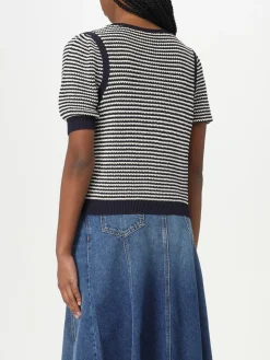 Maglia Twinset in misto viscosa a righe
