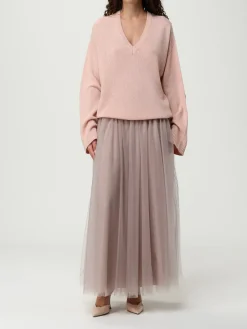 Maglione a v in cashmere Fabiana Filippi