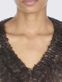 Maglione a v in misto cotone Avant Toi