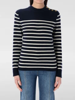 Maglione Chloé in lana e cashmere a righe