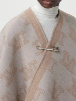 Mantella di lana con Monogram Max Mara