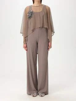 Mantella in tulle Maliparmi con applicazioni gioiello