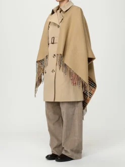 Mantella reversibile Burberry in lana