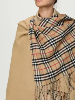 Mantella reversibile Burberry in lana