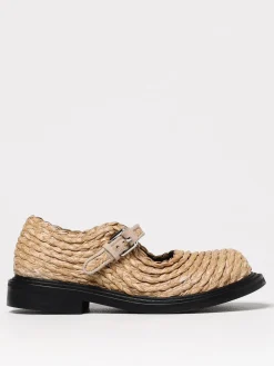 Mary Jane Moschino Couture in rafia intrecciata