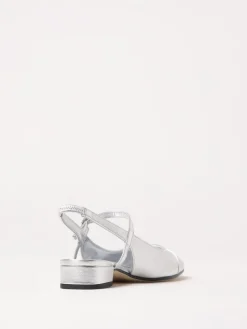 Mary Jane Oceano Carel Paris in pelle laminata