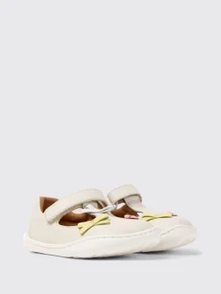 Mary Jane Twins Camper in pelle con fiocchi