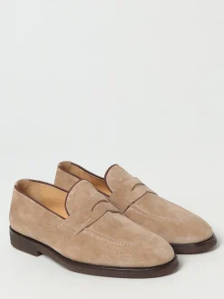 Mocassino Brunello Cucinelli in camoscio