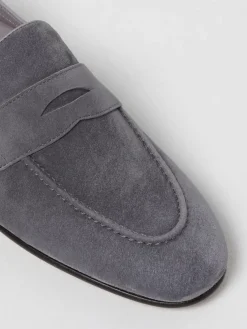 Mocassino Brunello Cucinelli in camoscio