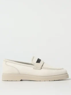 Mocassino Brunello Cucinelli in canvas di cotone e camoscio con monile