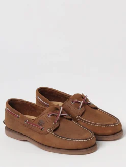 Mocassino Classic Boat 2 Eye Timberland in nabuk