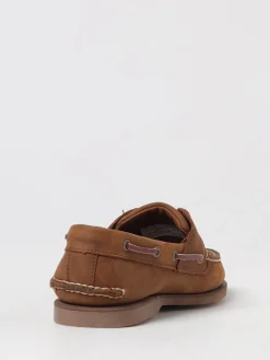 Mocassino Classic Boat 2 Eye Timberland in nabuk