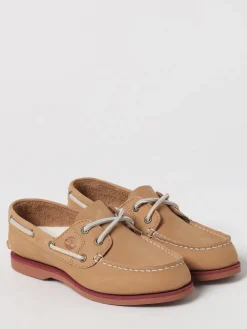 Mocassino Classic Boat 2 Eye Timberland in nabuk