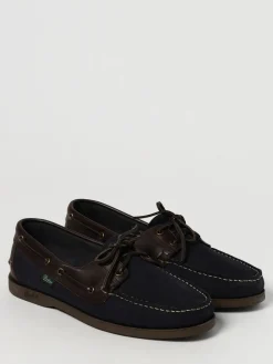 Mocassino da barca Paraboot in nabuk