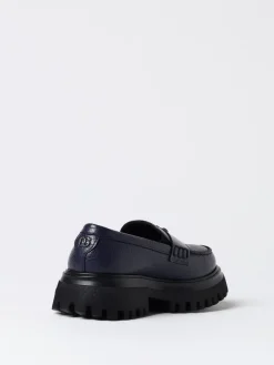 Mocassino Dolce & Gabbana in pelle a grana con nappe