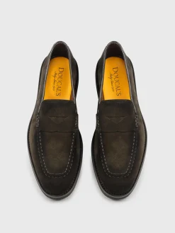 Mocassino Doucal's in camoscio