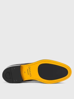 Mocassino Doucal's in camoscio con nappe