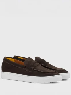 Mocassino Doucal's in camoscio