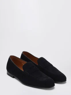 Mocassino Doucal's in camoscio