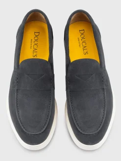 Mocassino Doucal's in camoscio