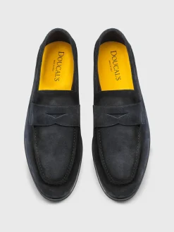 Mocassino Doucal's in camoscio