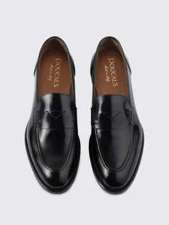 Mocassino Doucal's in pelle spazzolata