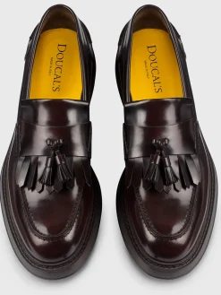 Mocassino Doucal's in pelle con nappe