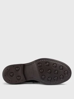 Mocassino Doucal's in pelle con nappe