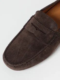 Mocassino Driver Tod's in camoscio