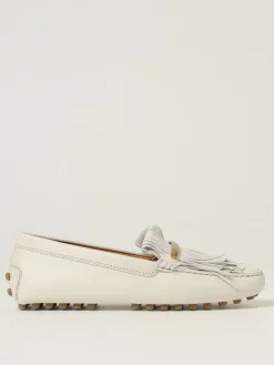 Mocassino Driver Tod's in pelle con frange