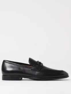 Mocassino Gancini Ferragamo in pelle a grana