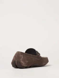 Mocassino Gancini Ferragamo in camoscio