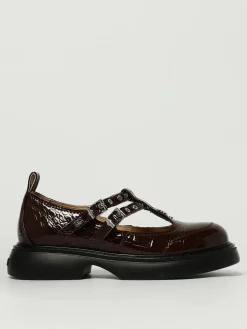 Mocassino Ganni in vernice stampa cocco