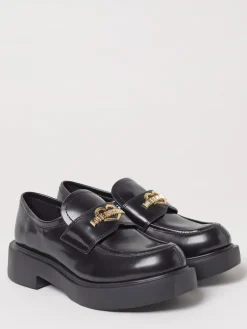 Mocassino Love Moschino in pelle spazzolata