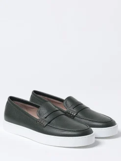 Mocassino Manolo Blahnik in pelle martellata