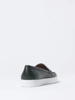 Mocassino Manolo Blahnik in pelle martellata