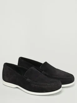 Mocassino Manolo Blahnik in camoscio