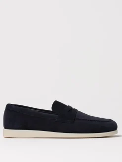 Mocassino Saddle Church's in camoscio