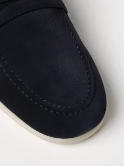 Mocassino Saddle Church's in camoscio