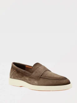 Mocassino Santoni in camoscio