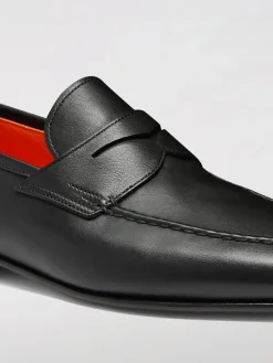 Mocassino Santoni in pelle