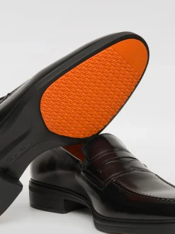 Mocassino Santoni in pelle