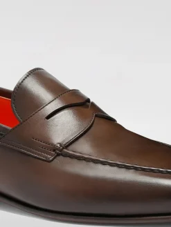 Mocassino Santoni in pelle