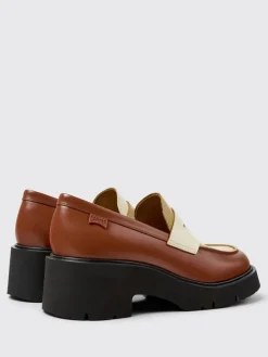 Mocassino Twins Camper in pelle