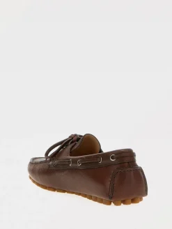 Mocassino Valentino Garavani in pelle a grana naturale