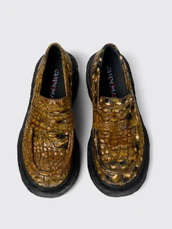 Mocassino Vamonos CamperLab in pelle stampa cocco