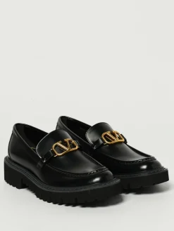 Mocassino VLogo Signature Valentino Garavani in pelle spazzolata