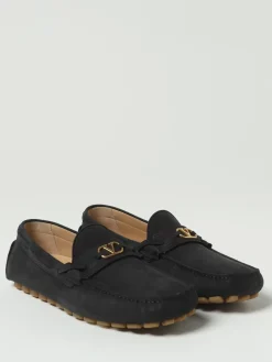 Mocassino VLogo Signature Valentino Garavani in camoscio